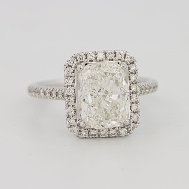 4 CT "Mila" Radiant Solitaire (LG) - ZIZOV DIAMONDS