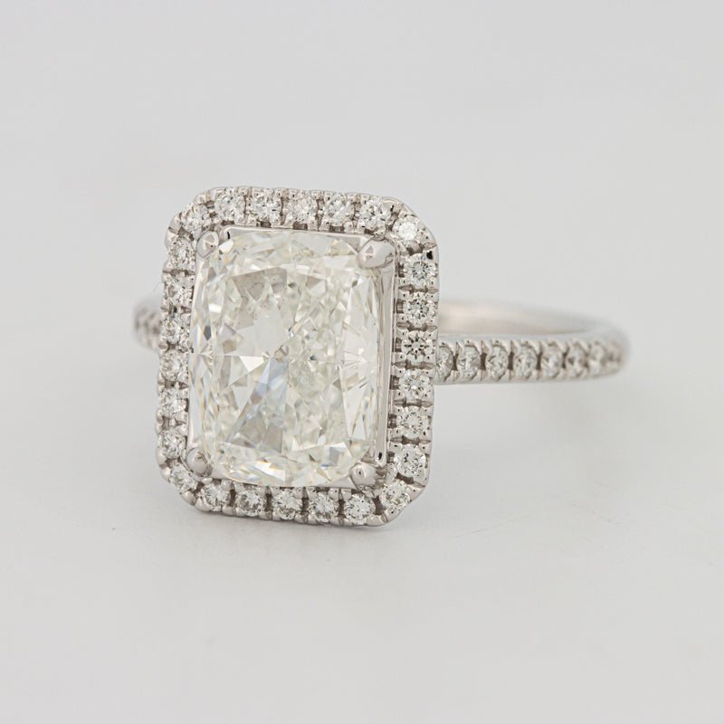 4 CT "Mila" Radiant Solitaire (LG) - ZIZOV DIAMONDS