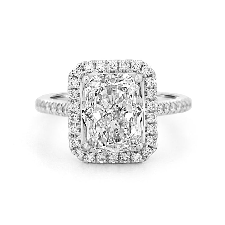 4 CT "Mila" Radiant Solitaire (LG) - ZIZOV DIAMONDS
