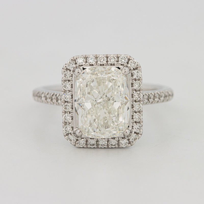 4 CT "Mila" Radiant Solitaire (LG) - ZIZOV DIAMONDS