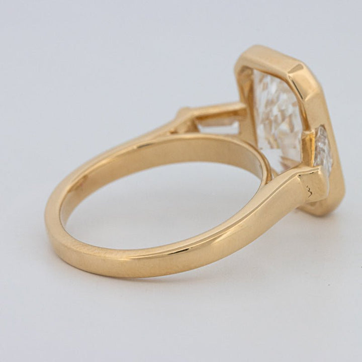 5 CT Bezel Set Radiant Cut Ring (LG) - ZIZOV DIAMONDS