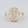 5 CT Bezel Set Radiant Cut Ring (LG) - ZIZOV DIAMONDS