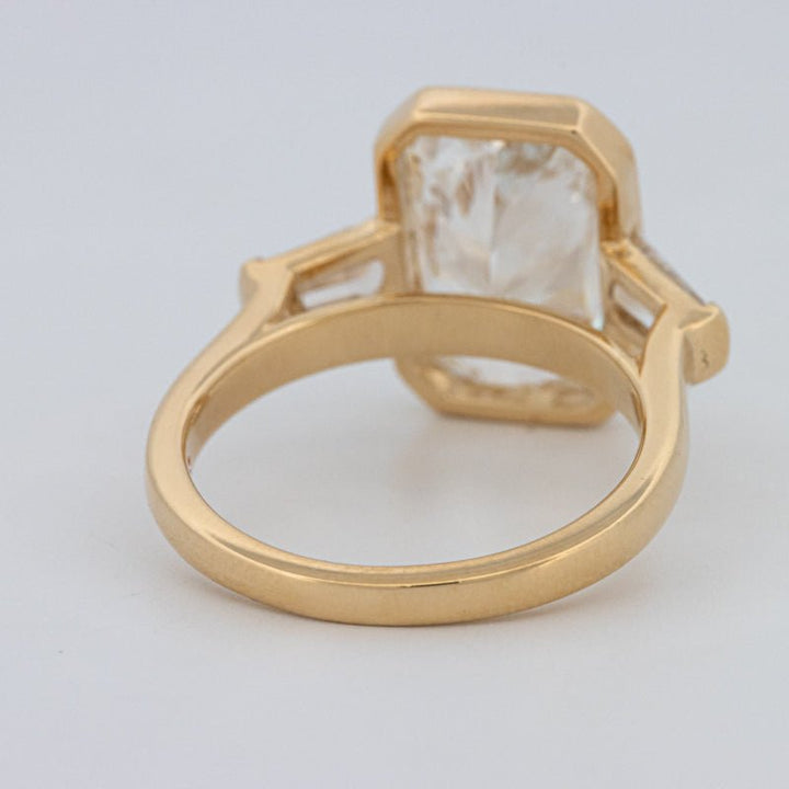 5 CT Bezel Set Radiant Cut Ring (LG) - ZIZOV DIAMONDS