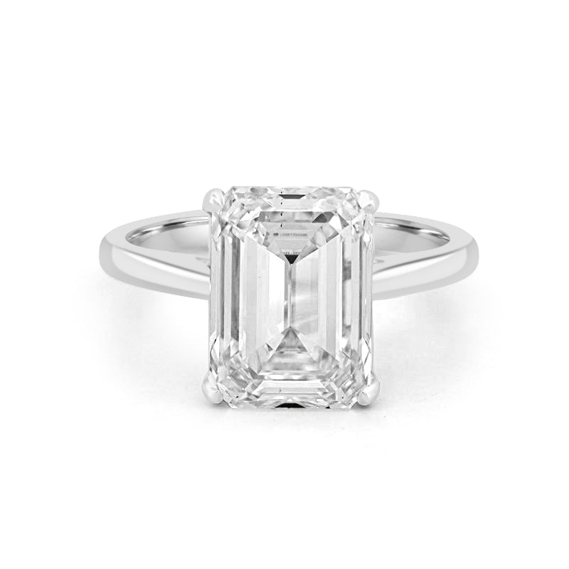 5 CT Classic Emerald Cut Solitaire (LG) - ZIZOV DIAMONDS
