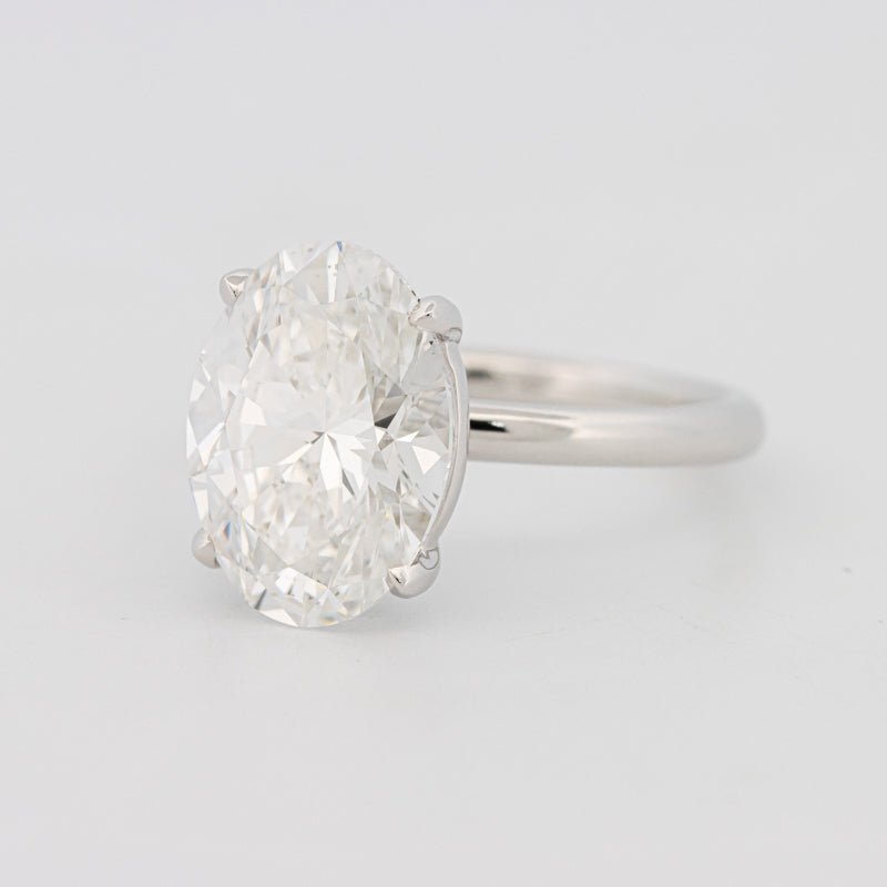 5 CT Classic Oval Cut Solitaire (LG) - ZIZOV DIAMONDS
