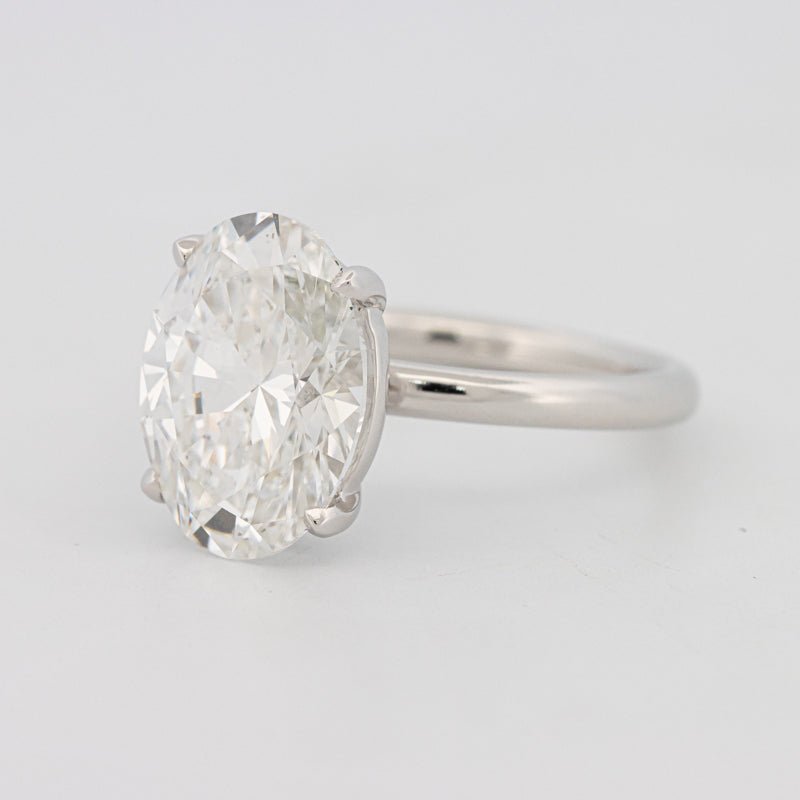 5 CT Classic Oval Cut Solitaire (LG) - ZIZOV DIAMONDS