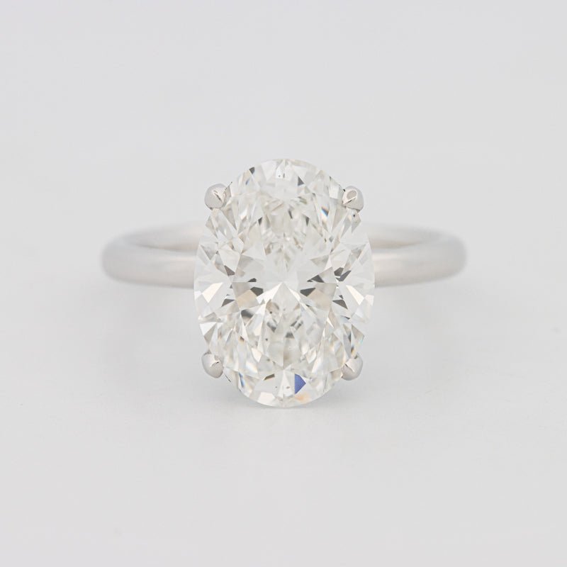 5 CT Classic Oval Cut Solitaire (LG) - ZIZOV DIAMONDS