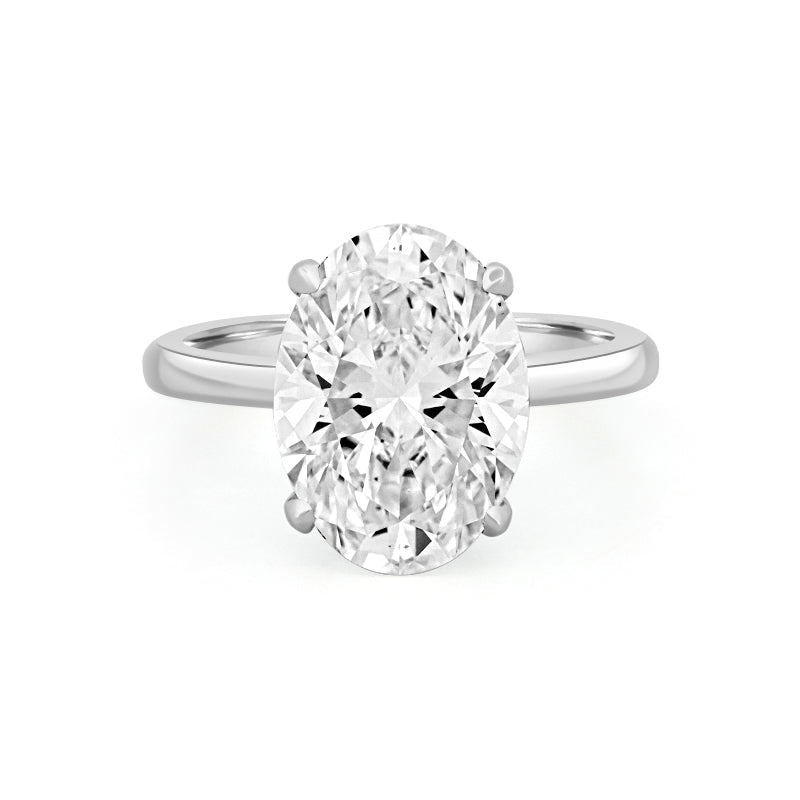 5 CT Classic Oval Cut Solitaire (LG) - ZIZOV DIAMONDS