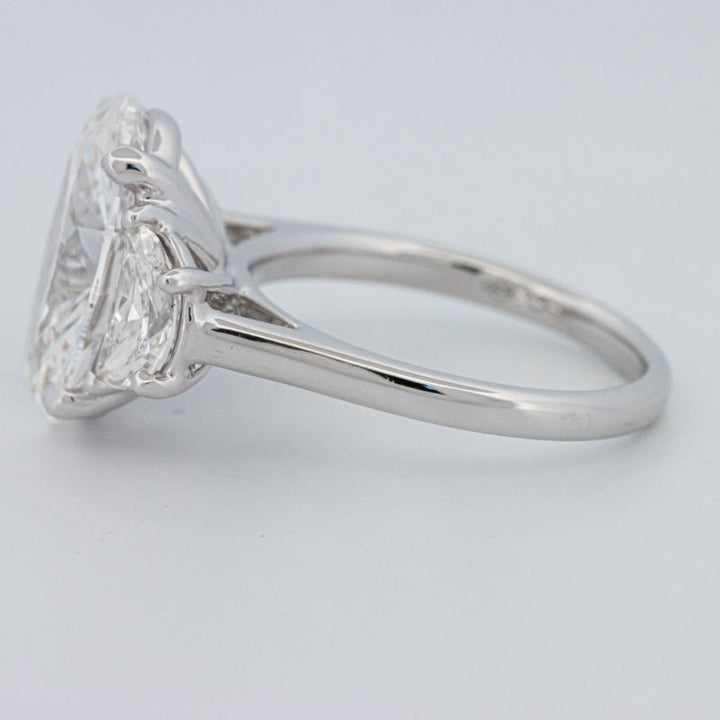 5 CT "Moonlight" Oval Trilogy Ring (LG) - ZIZOV DIAMONDS