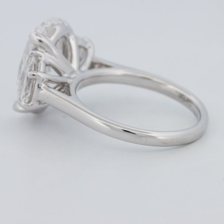 5 CT "Moonlight" Oval Trilogy Ring (LG) - ZIZOV DIAMONDS