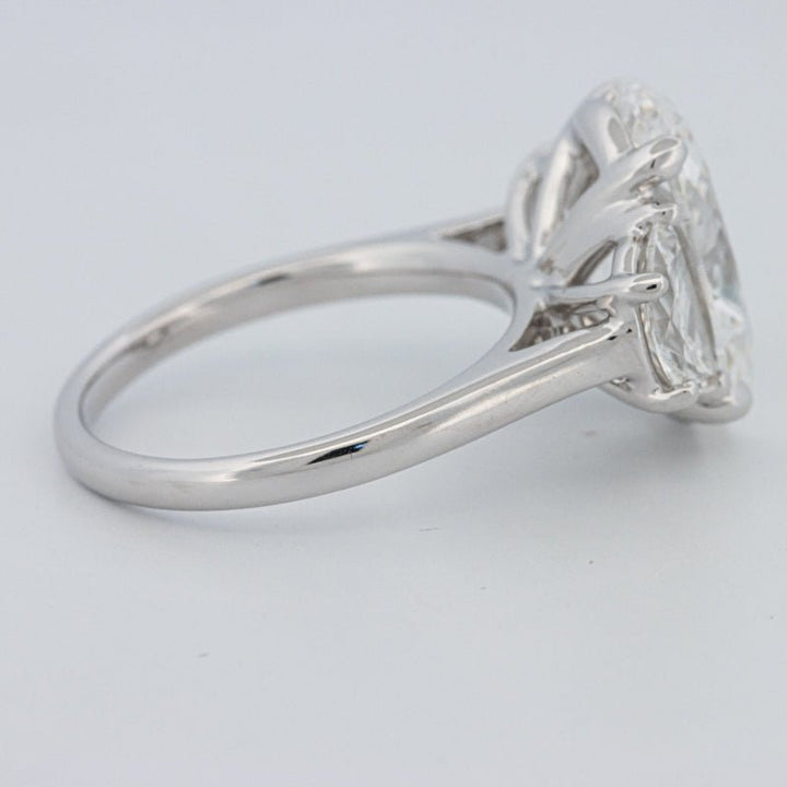 5 CT "Moonlight" Oval Trilogy Ring (LG) - ZIZOV DIAMONDS