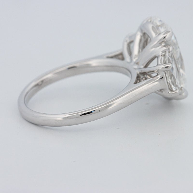 5 CT "Moonlight" Oval Trilogy Ring (LG) - ZIZOV DIAMONDS