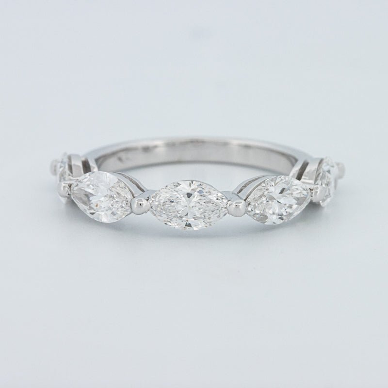 5 Half Marquise Floating Eternity Ring (LG) - ZIZOV DIAMONDS