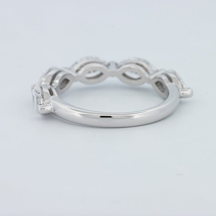 5 Half Marquise Floating Eternity Ring (LG) - ZIZOV DIAMONDS