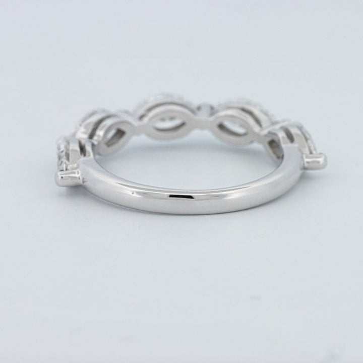 5 Half Marquise Floating Eternity Ring (LG) - ZIZOV DIAMONDS