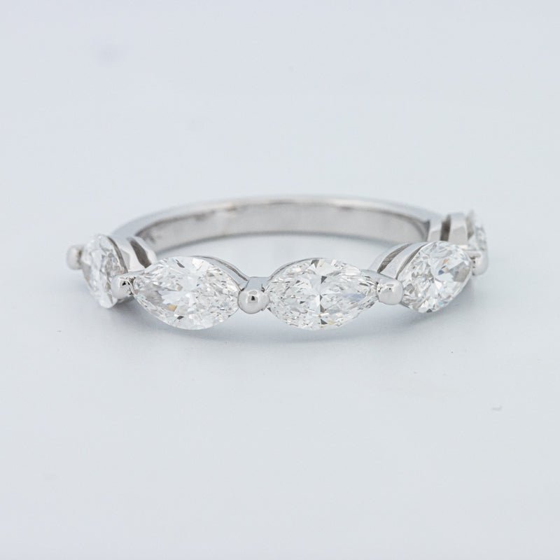 5 Half Marquise Floating Eternity Ring (LG) - ZIZOV DIAMONDS