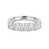 5 Half Round Floating Eternity Ring - ZIZOV DIAMONDS