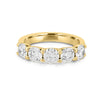 5 Half Round Floating Eternity Ring (LG) - ZIZOV DIAMONDS