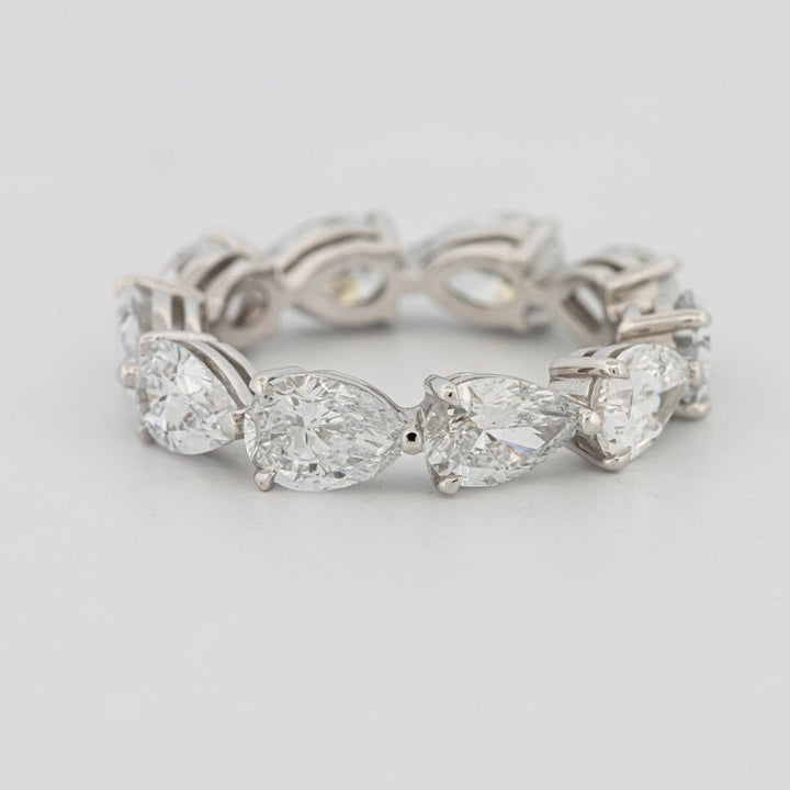 5.10 CT Full Pear - shape Eternity Band (LG) - ZIZOV DIAMONDS
