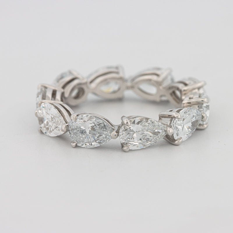 5.10 CT Full Pear - shape Eternity Band (LG) - ZIZOV DIAMONDS