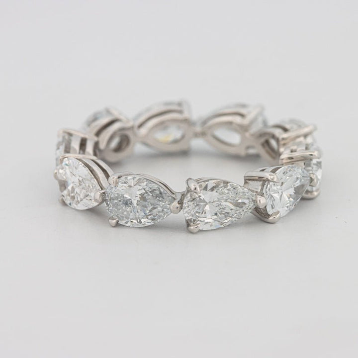 5.10 CT Full Pear - shape Eternity Band (LG) - ZIZOV DIAMONDS