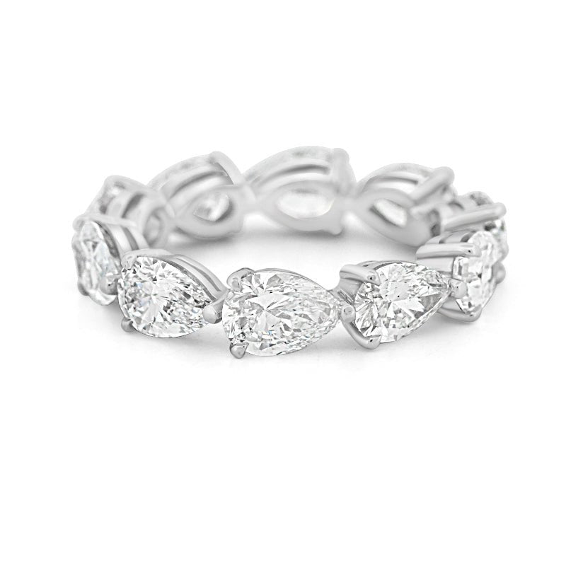 5.10 CT Full Pear - shape Eternity Band (LG) - ZIZOV DIAMONDS