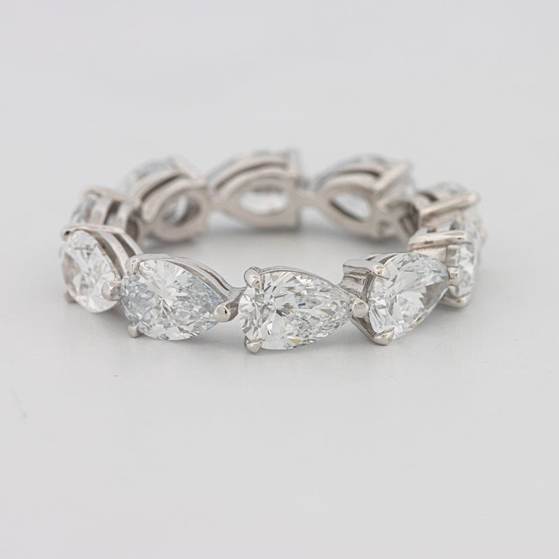 5.10 CT Full Pear - shape Eternity Band (LG) - ZIZOV DIAMONDS