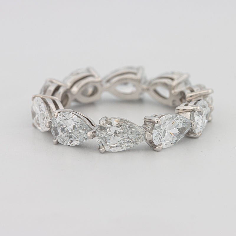 5.10 CT Full Pear - shape Eternity Band (LG) - ZIZOV DIAMONDS