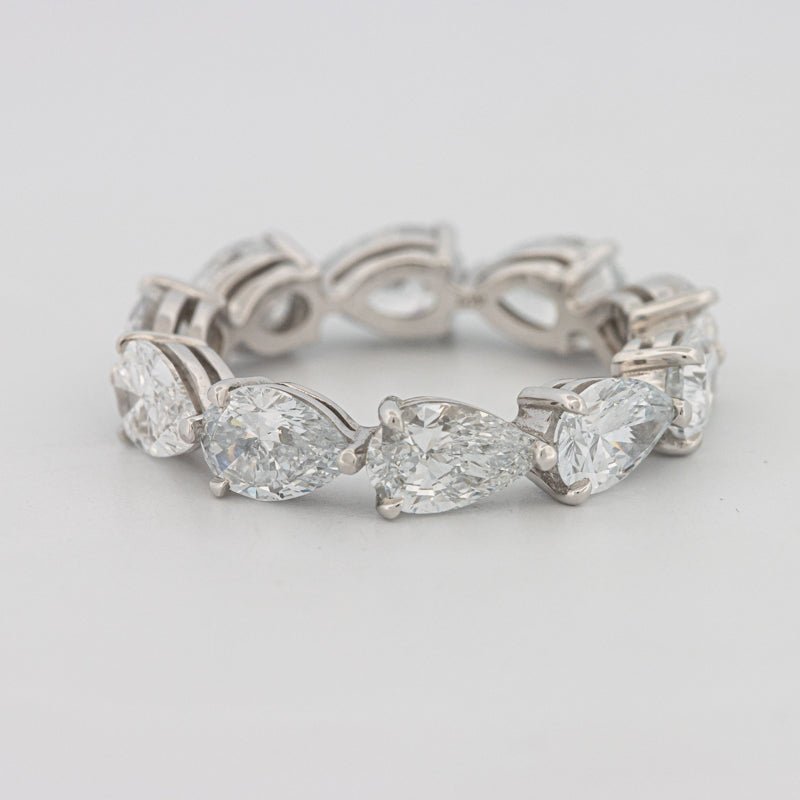 5.10 CT Full Pear - shape Eternity Band (LG) - ZIZOV DIAMONDS