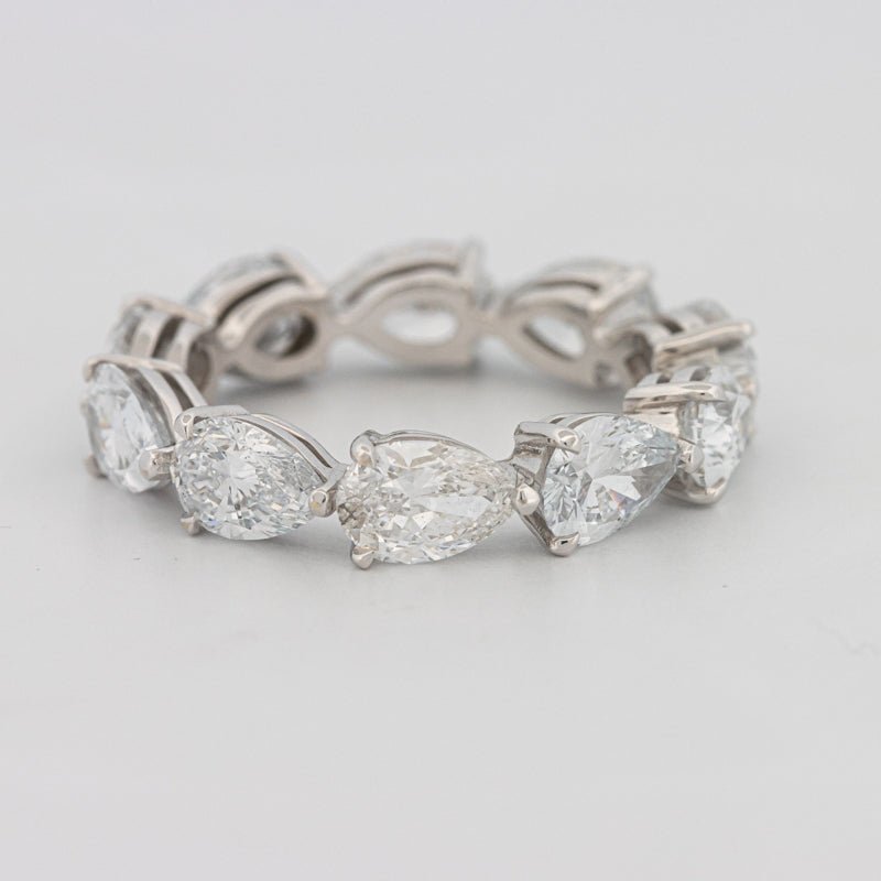 5.10 CT Full Pear - shape Eternity Band (LG) - ZIZOV DIAMONDS