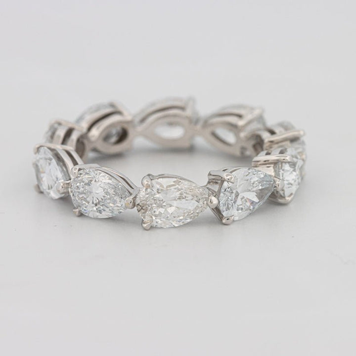 5.10 CT Full Pear - shape Eternity Band (LG) - ZIZOV DIAMONDS