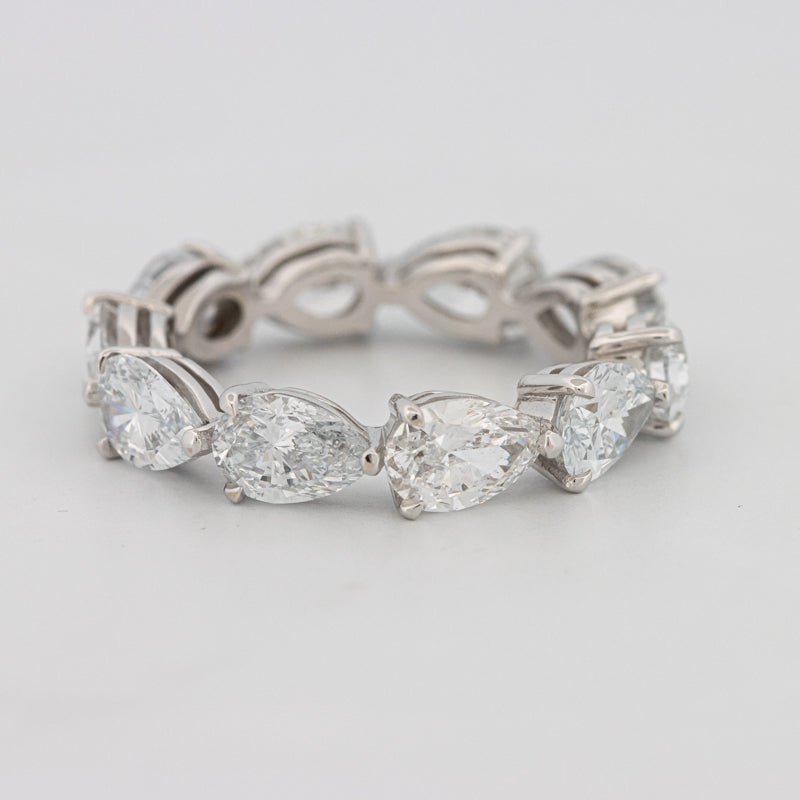 5.10 CT Full Pear - shape Eternity Band (LG) - ZIZOV DIAMONDS