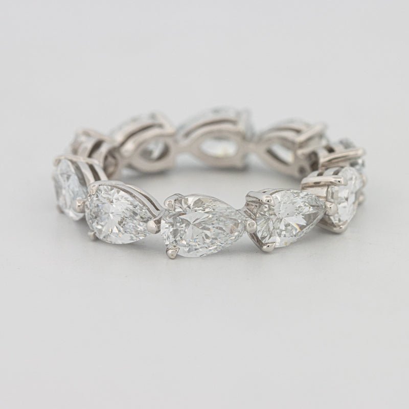 5.10 CT Full Pear - shape Eternity Band (LG) - ZIZOV DIAMONDS