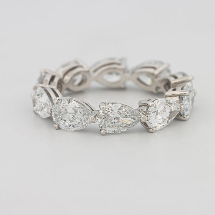 5.10 CT Full Pear - shape Eternity Band (LG) - ZIZOV DIAMONDS