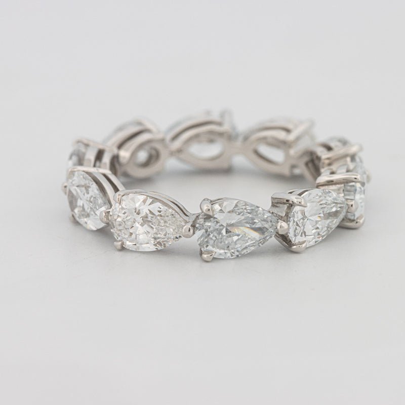 5.10 CT Full Pear - shape Eternity Band (LG) - ZIZOV DIAMONDS