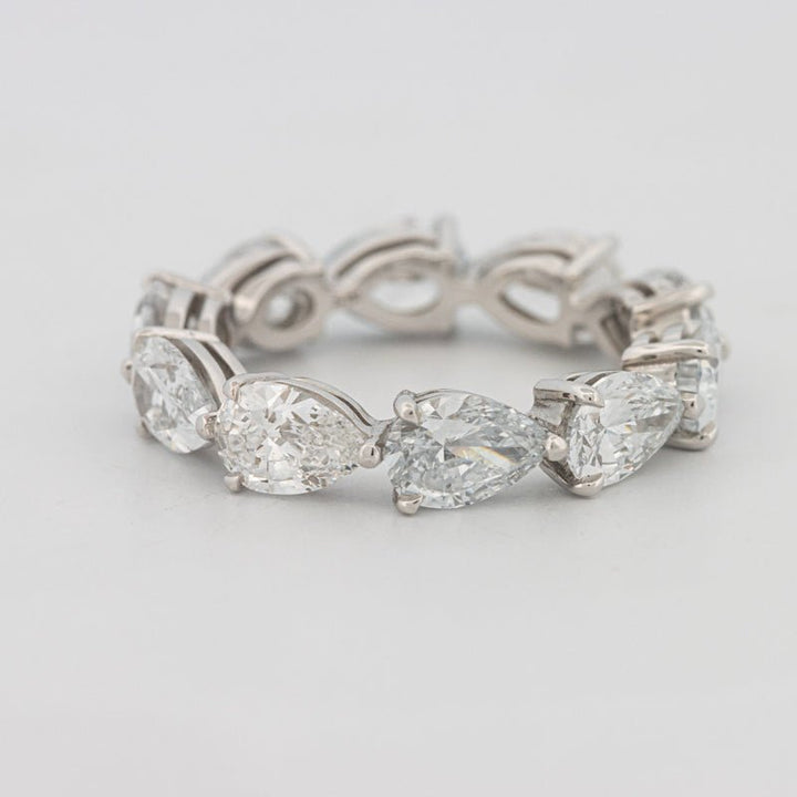 5.10 CT Full Pear - shape Eternity Band (LG) - ZIZOV DIAMONDS