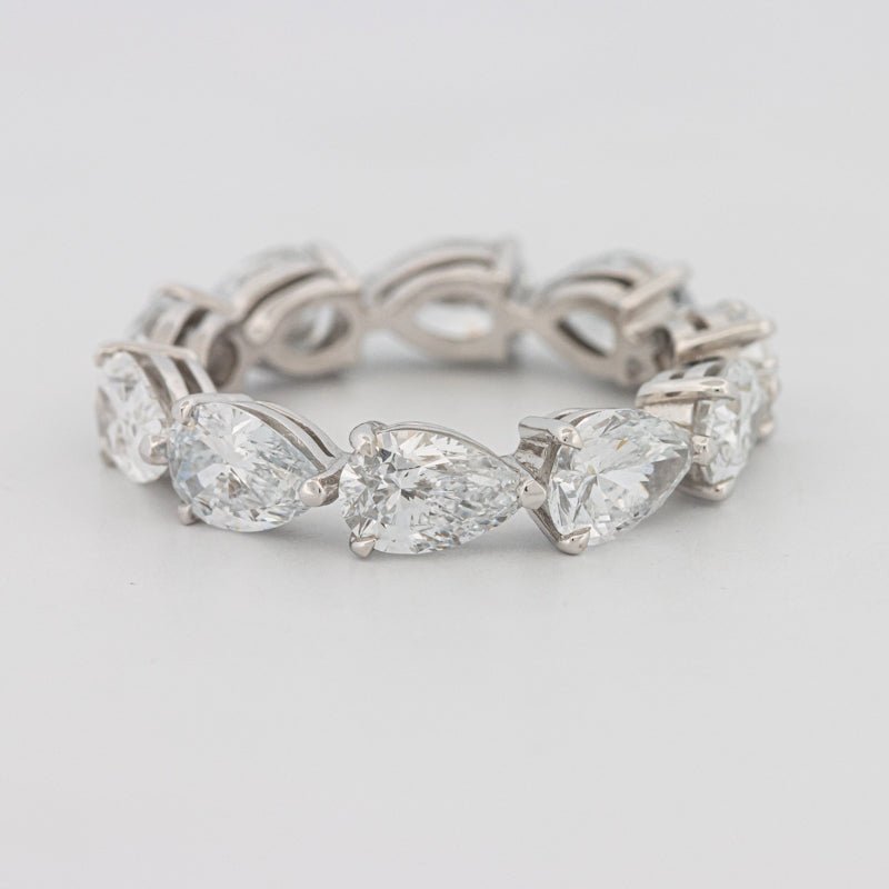 5.10 CT Full Pear - shape Eternity Band (LG) - ZIZOV DIAMONDS