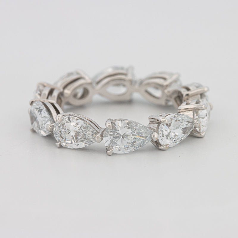 5.10 CT Full Pear - shape Eternity Band (LG) - ZIZOV DIAMONDS