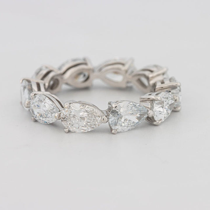 5.10 CT Full Pear - shape Eternity Band (LG) - ZIZOV DIAMONDS