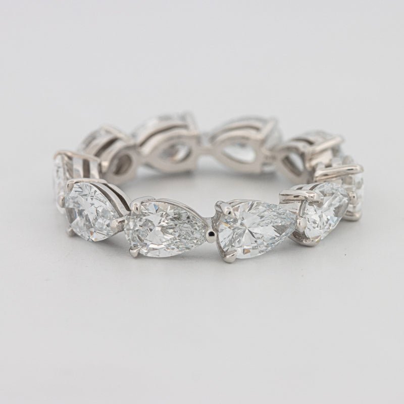 5.10 CT Full Pear - shape Eternity Band (LG) - ZIZOV DIAMONDS