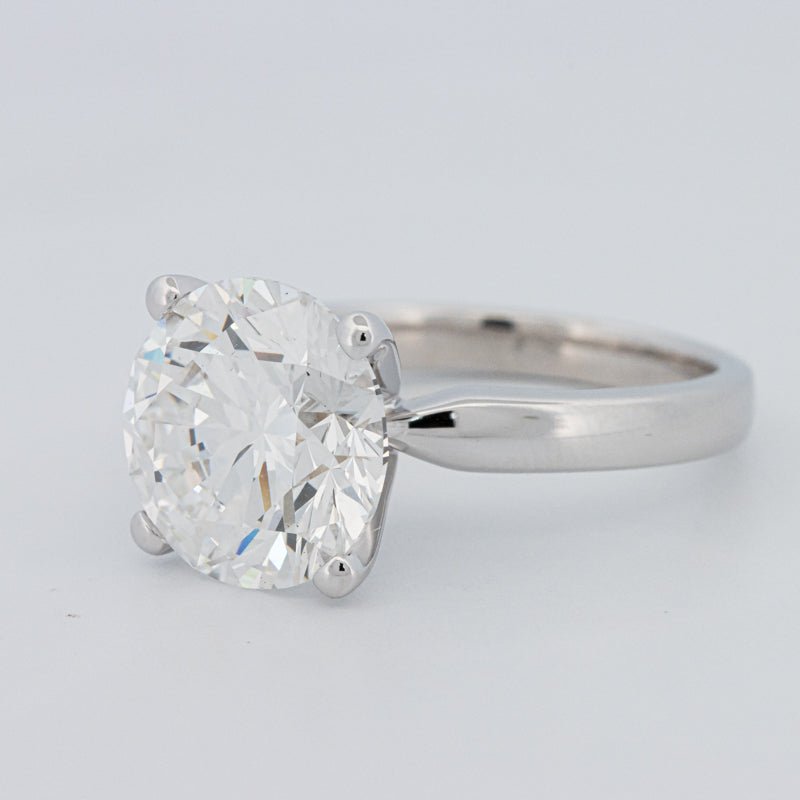 5.56 CT Classic Round Cut Solitaire Ring (LG) - ZIZOV DIAMONDS