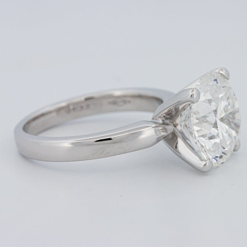 5.56 CT Classic Round Cut Solitaire Ring (LG) - ZIZOV DIAMONDS