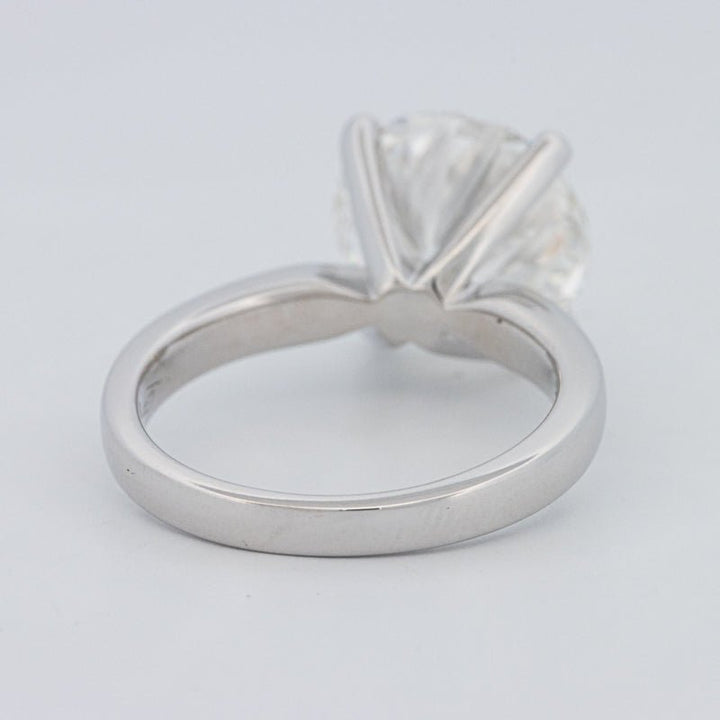 5.56 CT Classic Round Cut Solitaire Ring (LG) - ZIZOV DIAMONDS