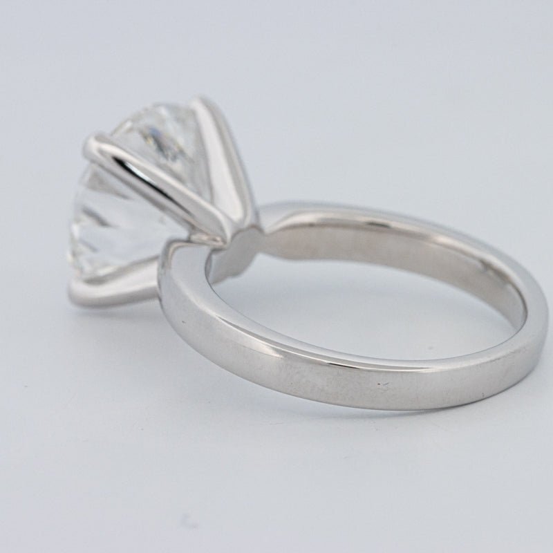 5.56 CT Classic Round Cut Solitaire Ring (LG) - ZIZOV DIAMONDS