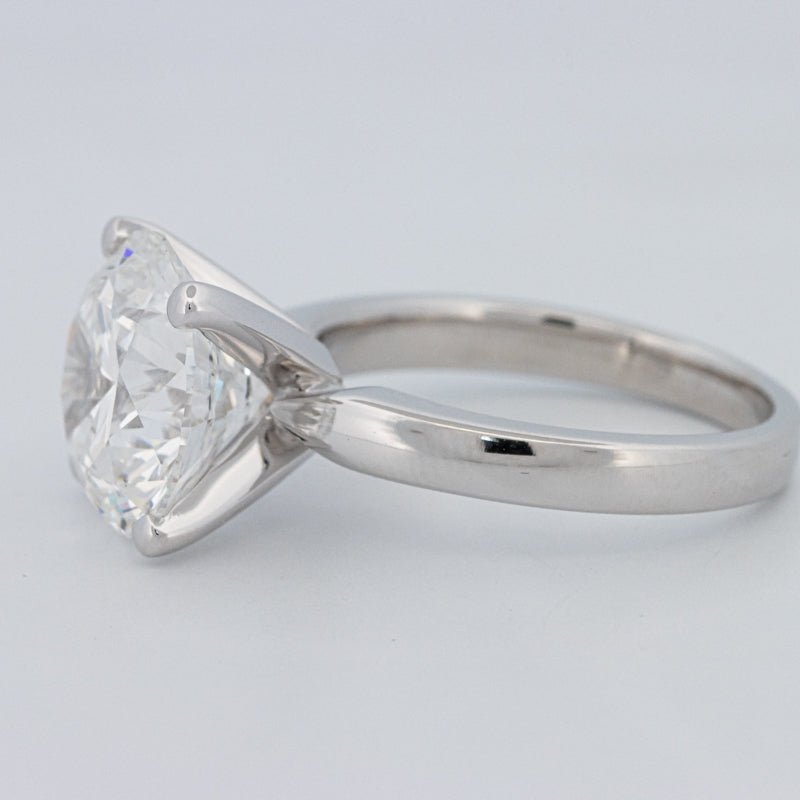 5.56 CT Classic Round Cut Solitaire Ring (LG) - ZIZOV DIAMONDS