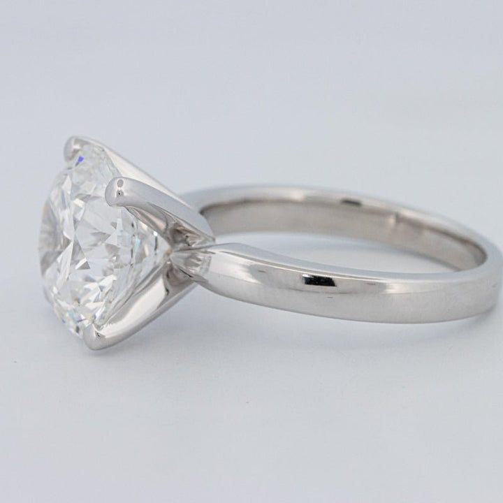5.56 CT Classic Round Cut Solitaire Ring (LG) - ZIZOV DIAMONDS