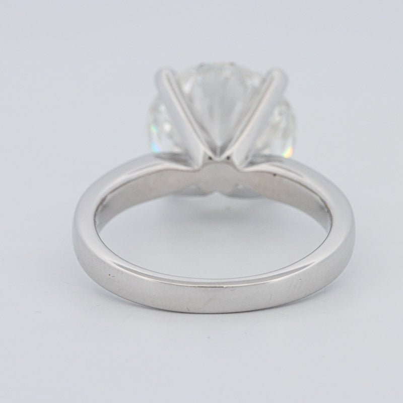 5.56 CT Classic Round Cut Solitaire Ring (LG) - ZIZOV DIAMONDS