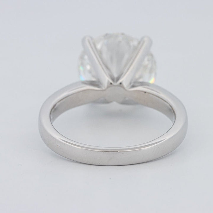 5.56 CT Classic Round Cut Solitaire Ring (LG) - ZIZOV DIAMONDS