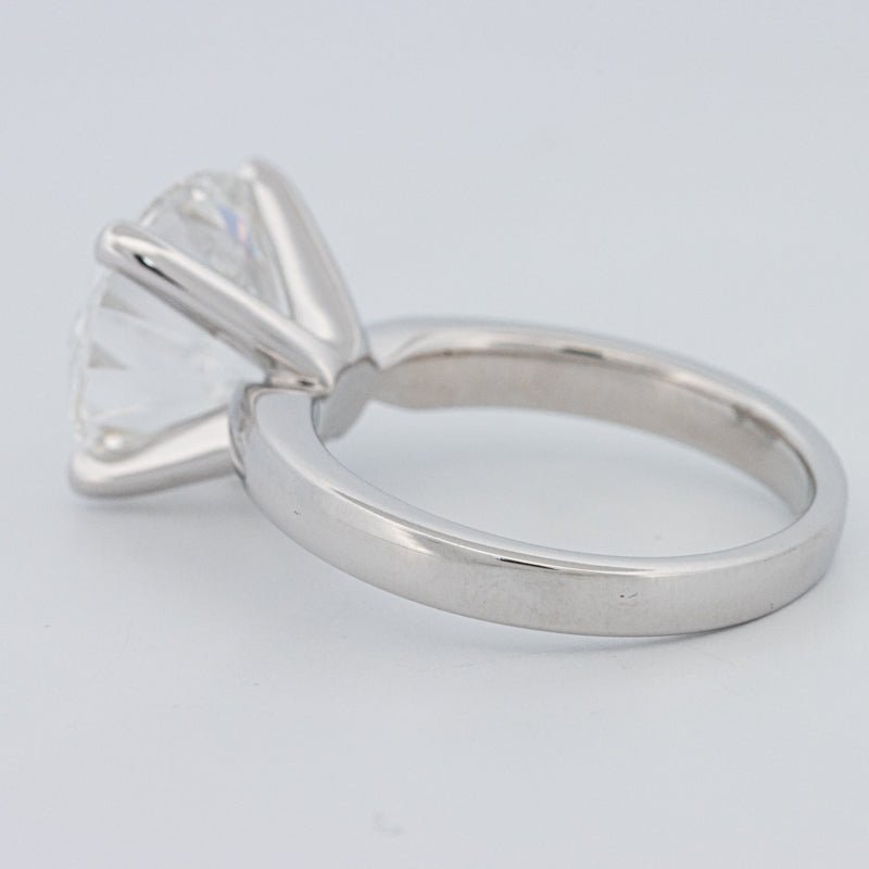 5.56 CT Classic Round Cut Solitaire Ring (LG) - ZIZOV DIAMONDS