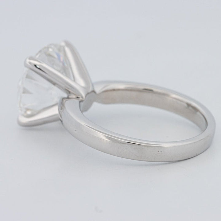 5.56 CT Classic Round Cut Solitaire Ring (LG) - ZIZOV DIAMONDS